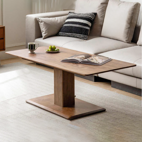 어떤 공간에서도 고급스러움을 더하는 웰퍼니처 거실 리프트업 테이블