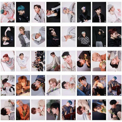 더보이즈 포카 싱글3집 The Boyz MAVERICK앨범 굿즈 포터카드40장 +틴케이스, MAVERICK앨범 포카 40장, B