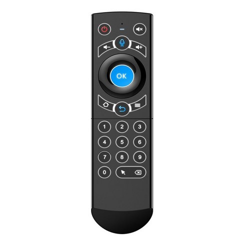 노 브랜드 G21Pro 원격 제어 백라이트 자이로 스코프 무선 에어 마우스 2.4G TV Se 용 스마트 음성, 리모콘