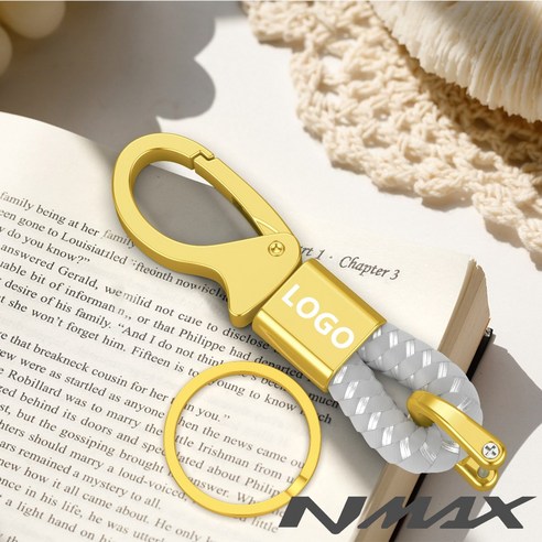 NMAX 아연 합금 키체인, grey