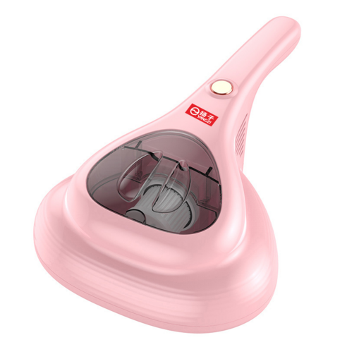 BOSUN 무선 딥 클린징 진드기 제거기 침대 소파 카페트 진드기 제거 휴대용 청소기 자외선 제품, 핑크색
