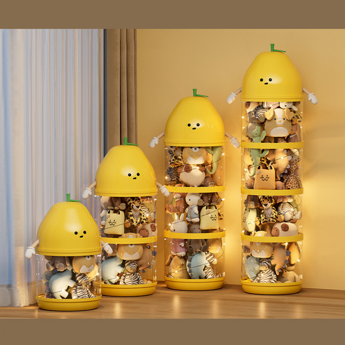 투명한 디자인으로 편리하게, 접이식으로 공간 활용까지!