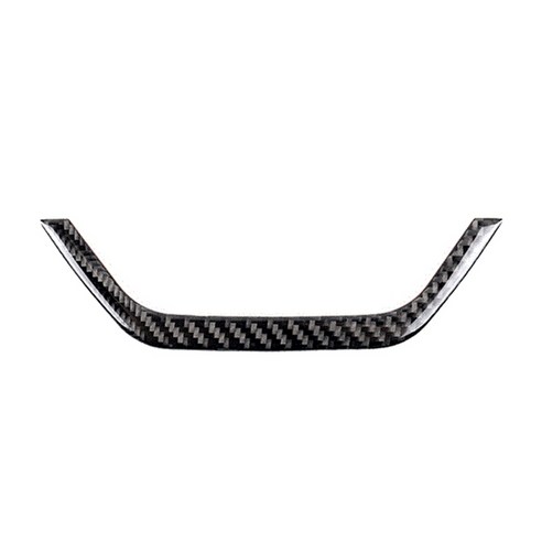 진짜 탄소 섬유 내부 문 팔걸이 저장 상자 프레임 커버 트림 - BMW x3 F25 2011-2016 / x4 F26 2013-2016 액세서리, 보여진 바와 같이, 하나