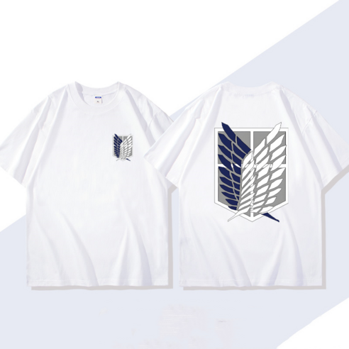 "진격의 거인" 덕후라면 무조건 소장! 조사병단 티셔츠, 일상 속에서 덕심 충전! 진격의거인옷