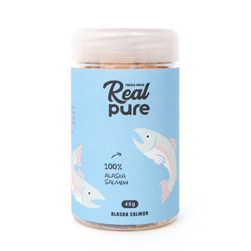 리얼퓨어FD 동결건조 고양이 간식 큐브 45g, 연어, 1개