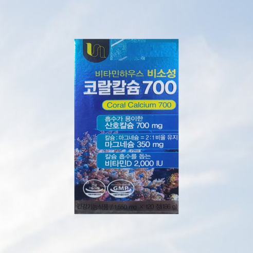 [비타민하우스] 코랄칼슘700 1,550mg x 90정