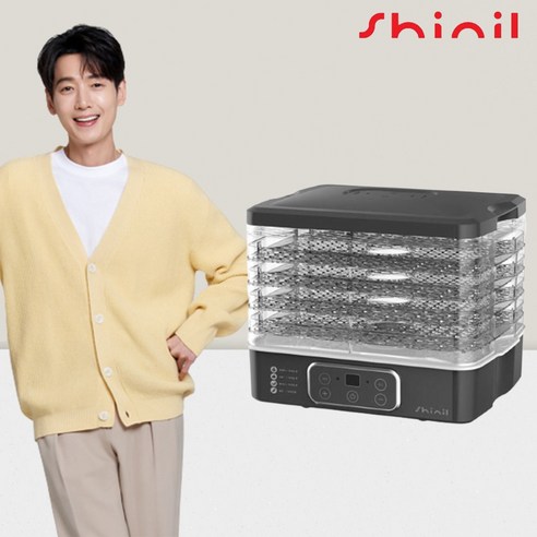 신일 식품건조기 야채 고추 과일 강아지간식 가정용 음식 건조기 넥스트, 다이얼식 (화이트)