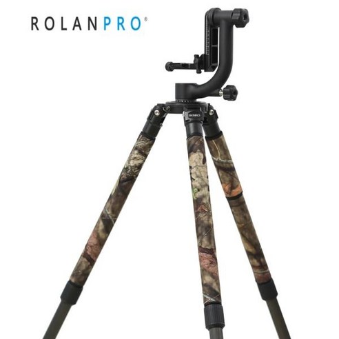 카메라 가방 ROLANPRO 겨울 버전 패션 개성 삼각대 코트 위장 소매 및 다리 동결 Gitzo Manfrotto Benro RR, 09 GITZO GT3542L