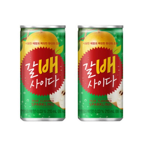 갈배사이다 210ml _MC, 120개