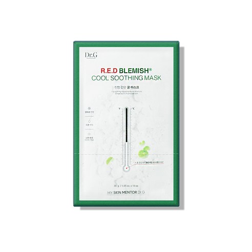 닥터지 레드 블레미쉬 수딩 마스크 10매, 10개, 1개