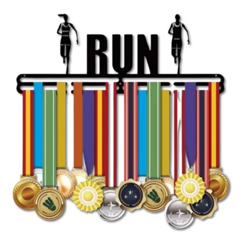 땀방울의 가치를 빛내는 무타공 메달 거치대