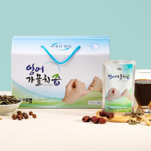 국내산 잉어가물치즙 ( 출산선물 및 명절 선물 추천 ), 30개, 100ml