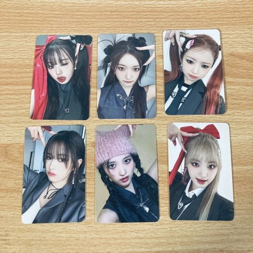 아이브 THE 1st EP IVE MINE 앨범 공식 포토카드 정품 IVE PLVE Ver - 굿즈 한장, 리즈