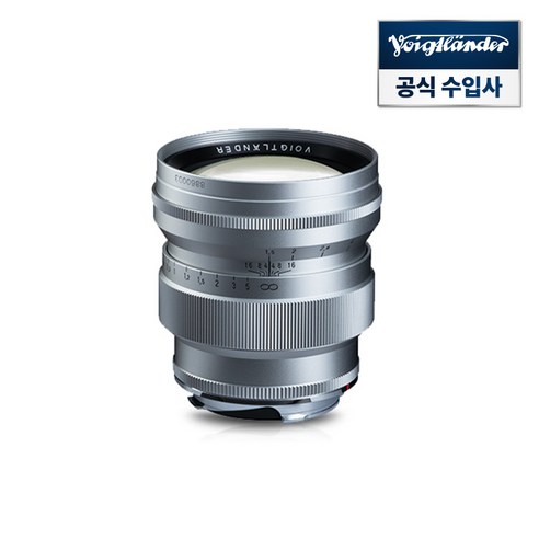 보이그랜더 대구경 NOKTON Vintage Line 75mm F1.5 ASP 실버 VM마운트, VM마운트(실버)