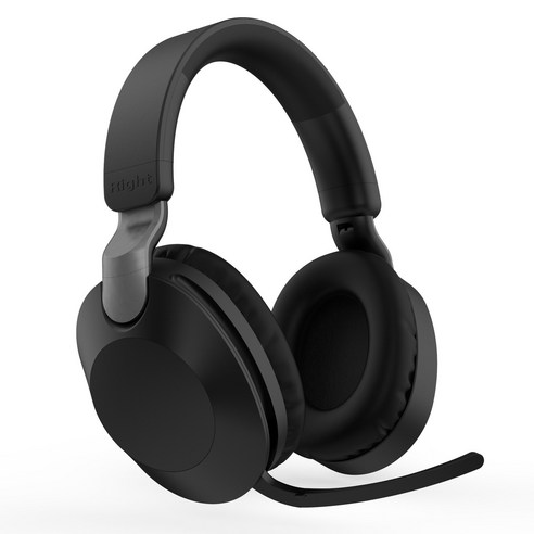 MAXFIT 블루투스 노이즈캔슬링 헤드폰 무선 헤드셋 MS-B2, 블랙