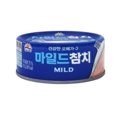 참치캔 사조 마일드 참치, 135g, 15개