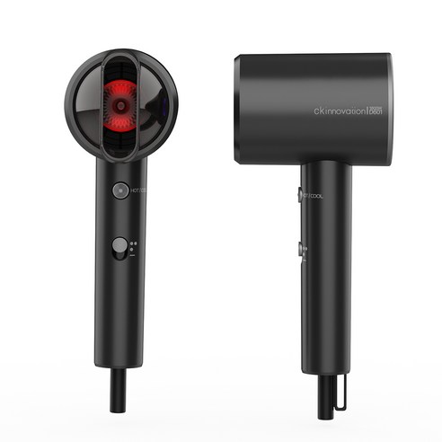 CKI-D601 다크그레이 실버 1600W 고풍량 헤어드라이기