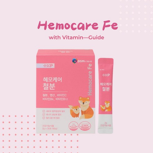비타민하우스 스페인산 리포퍼 철분 헤모케어, 1개, 30정