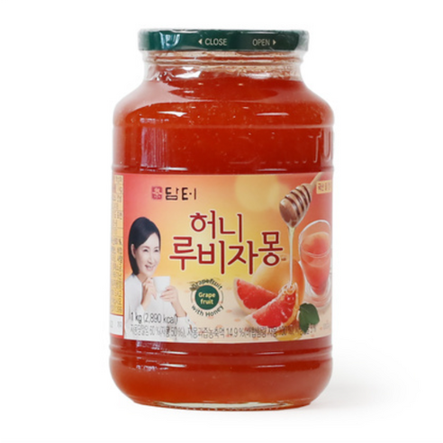 담터 허니 루비자몽, 1kg, 1개입, 1개