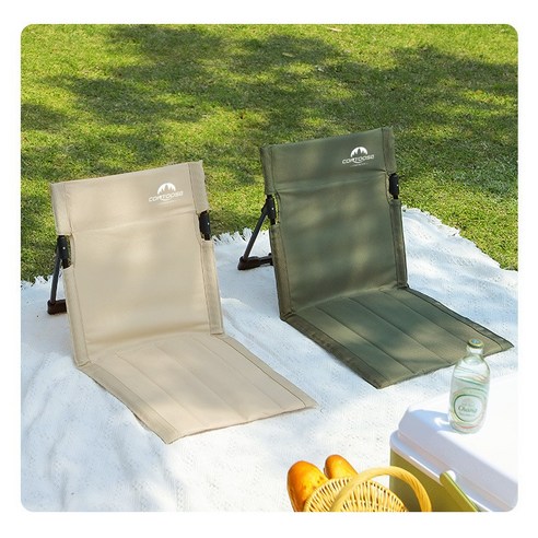 허리 펴고 광합성 제대로! 캠핑 감성 더하는 마법, 코지톡 그라운드 체어 그라운드체어
