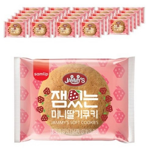 삼립 미니 딸기맛쿠키, 16g, 60개