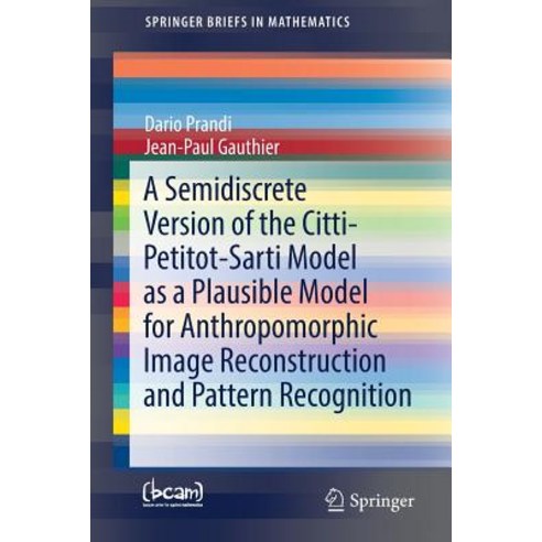 (영문도서) A Semidiscrete Version of the Citti-Petitot-Sarti Model as a Plausible Model for Anthropomorp... Paperback, Springer, English, 9783319784816