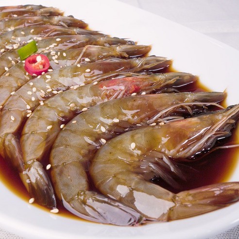 국산신안새우 일식 쉐프가 만든 형돈네 순살 간장 / 양념 깐 새우장, 간장달콤이, 1개, 500g