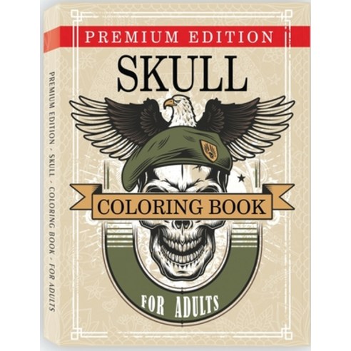Skull Coloring Book for Adults: Stress Management Coloring Book For Adults Detailed Designs for Str... Paperback, Pro Rfza, English, 9784687865718