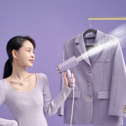 Frokom 핸디 퀵 터보 핸디형 스팀다리미 자줏빛 1200w