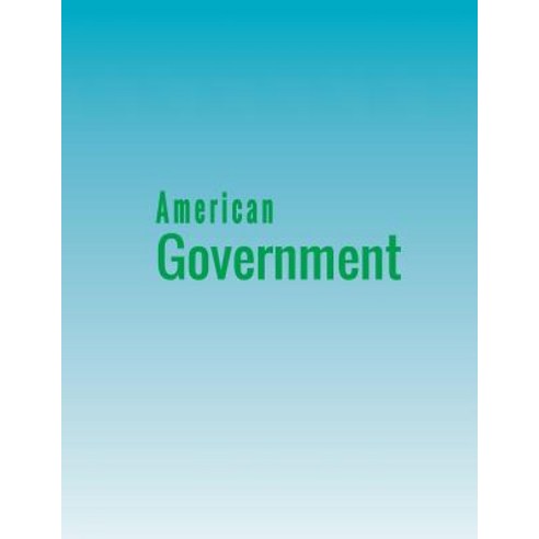 American Government Paperback, 12th Media Services