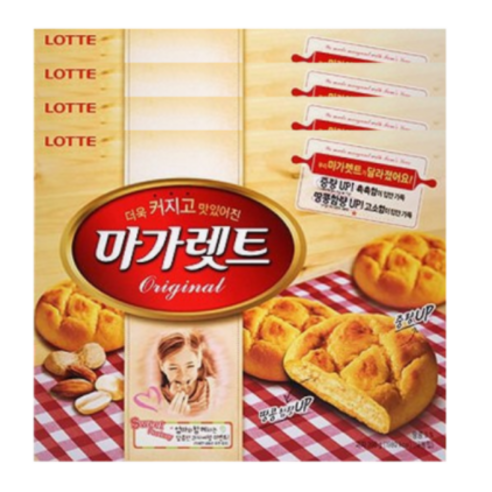 롯데제과 마가렛트 오리지널, 396g, 4개입