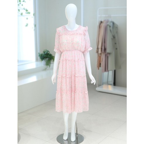 올리브데올리브 플라워 쉬폰 원피스 OYW3MO344(1820128)