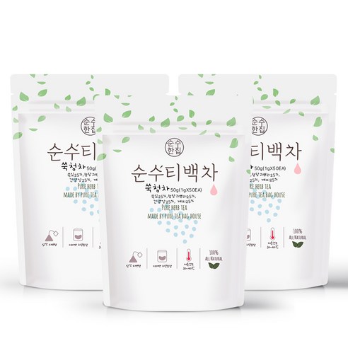 순수한집 쑥청차1g 150개입, 1g