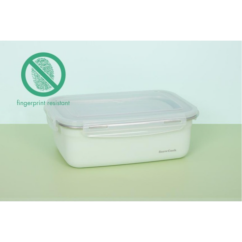 [스노우쿡] STS304 컬러 스텐 밀폐용기 1600ml 대용량, 민트 1600ml, 3개