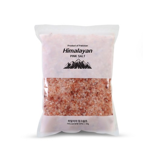 블루오션 히말라야 핑크솔트 (그라인더용 굵은소금) 핑크소금 용량선택, 1개, 2kg