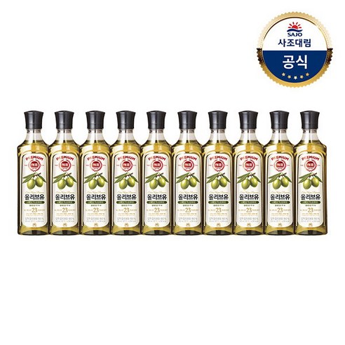 [사조대림] 해표 올리브유 500ml x 10개