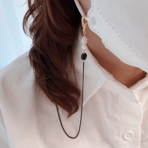 국내 명품 핸드메이드 원석 자개 마스크줄 마스크스트랩