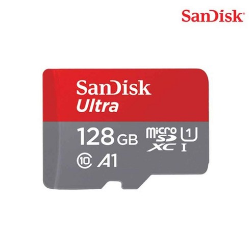 샌디스크 울트라 Micro SD 메모리카드 SDSQUAR-128GB, 128GB