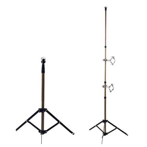 난로연통고정대 브라켓 스탠드 캠핑 화목 홀잭 연결, 7cm 굴뚝에 적합한 퀵 릴리스, 1개