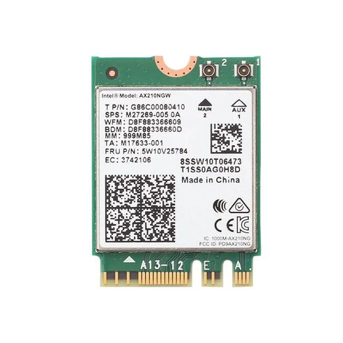 휴대용 와이파이 에그 포켓와이파이 듀얼 밴드 인텔 AX210 무선 AX210NGW 24Gbps 80211AX 6 AX200 8265NGW M2 NGFF Wlan 카드용, 3.AX200 경주월드자유이용권 Best Top5