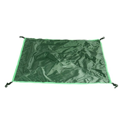 야외 방수 캠핑 타프 피크닉 가벼운 방수 천으로 하이킹 캠핑 배낭 녹색에 대 한 천막 천막, 하나, 보여진 바와 같이
