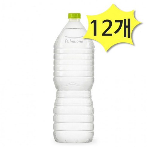 풀무원 무라벨 생수 2L X 12개 물2리터