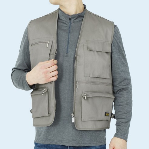 가성비 뛰어난 꽃중년 작업복조끼, 편안함과 기능성이 뛰어남