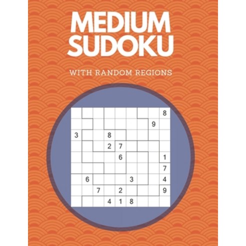 Medium Sudoku With Random Regions: Large Print Puzzle Books For Adults Paperback, Independently Published, English, 9798568025788