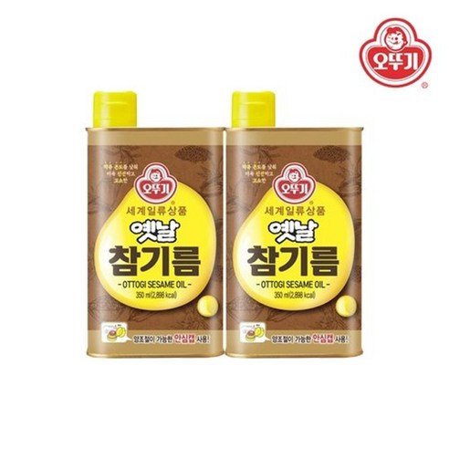 오뚜기 옛날 참기름 350ml x 2개