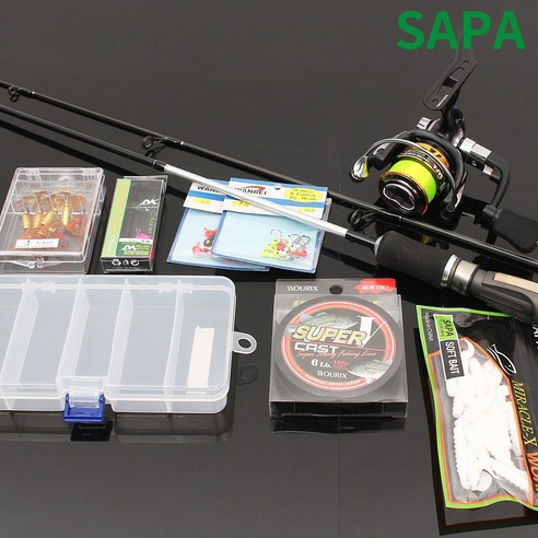 산와 민물 낚시세트로 즐거운 낚시 여행을 시작하세요