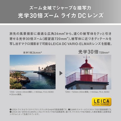 여행의 순간을 예술로, 파나소닉 LUMIX DC-TZ99-K