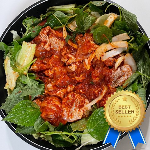 쫄깃하고 맛있는 국내산 춘천닭갈비, 2개, 500g