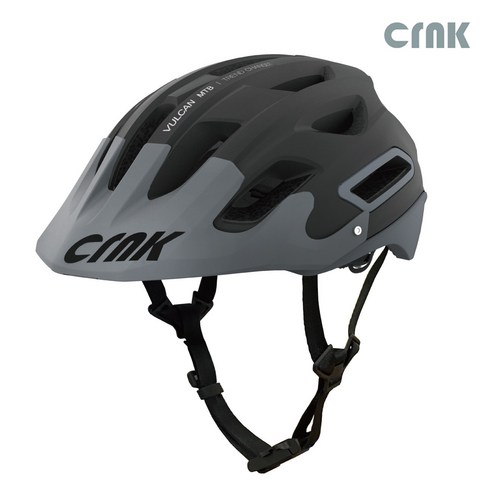 크랭크 VULCAN MTB 자전거헬멧, BLACK