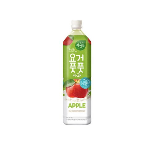 상큼한 사과의 유혹, 웅진 요거풋풋 사과로 건강을 채우세요!